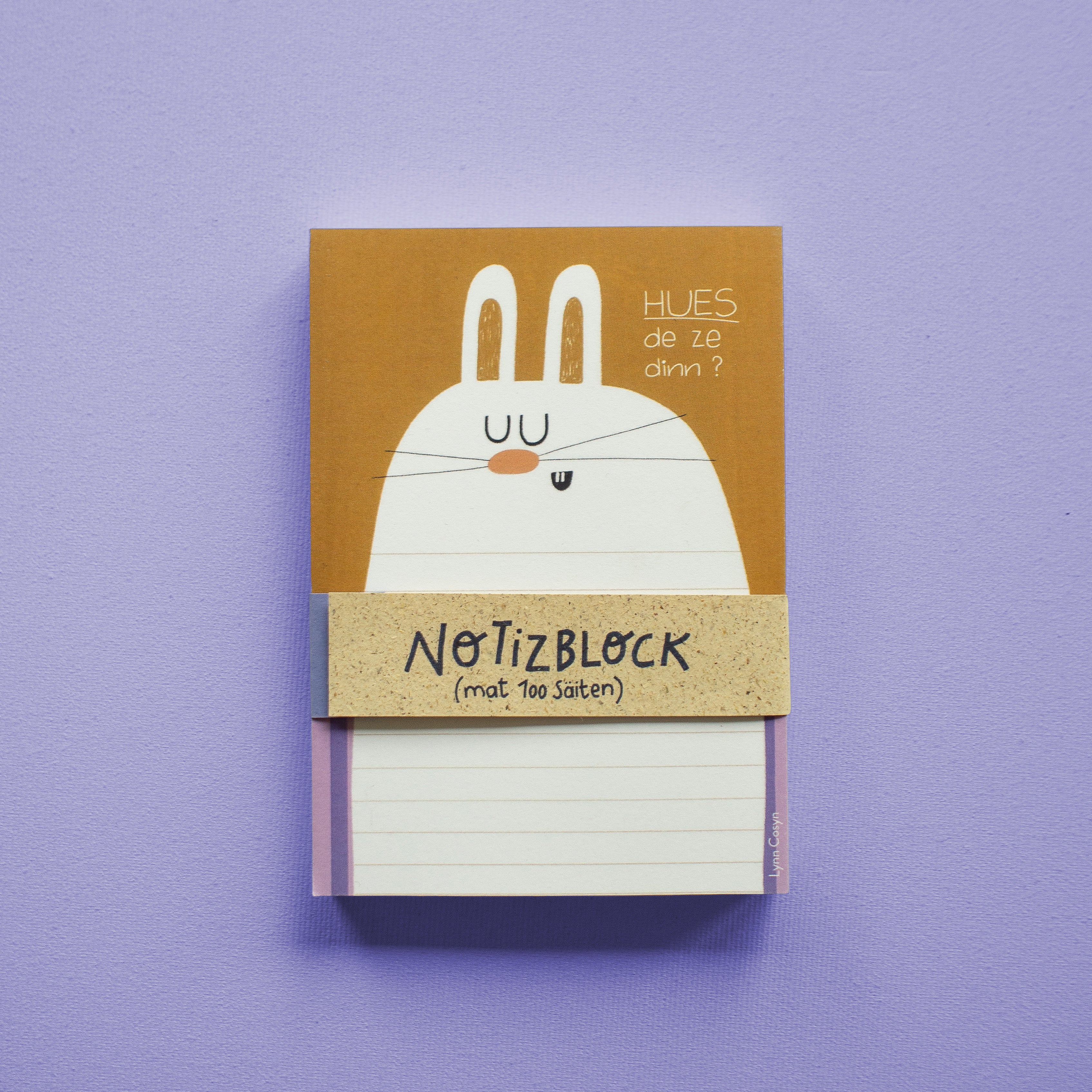 Notizblock HUES - SOON COMING BACK