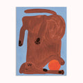 Dog and Ball Print