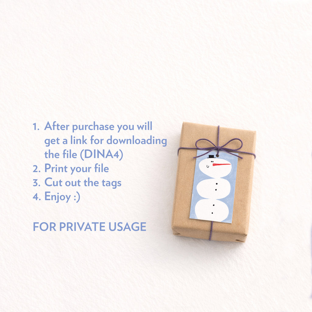 Xmas-Gift Tags PRINTABLE