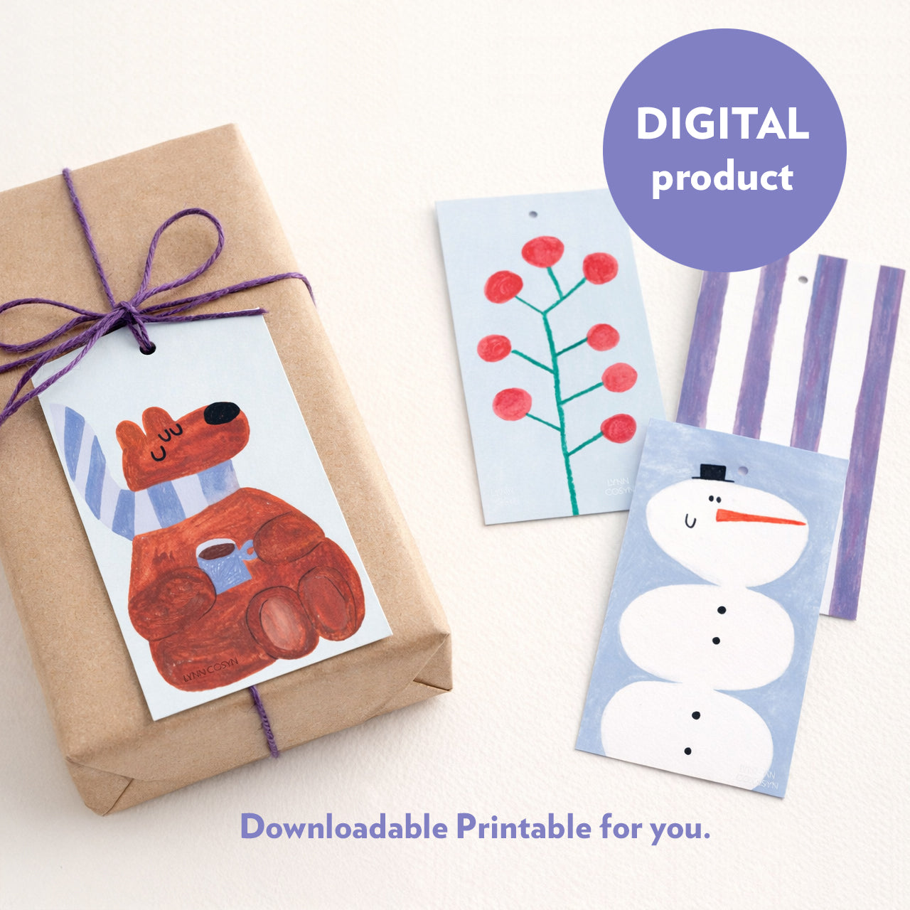 Xmas-Gift Tags PRINTABLE
