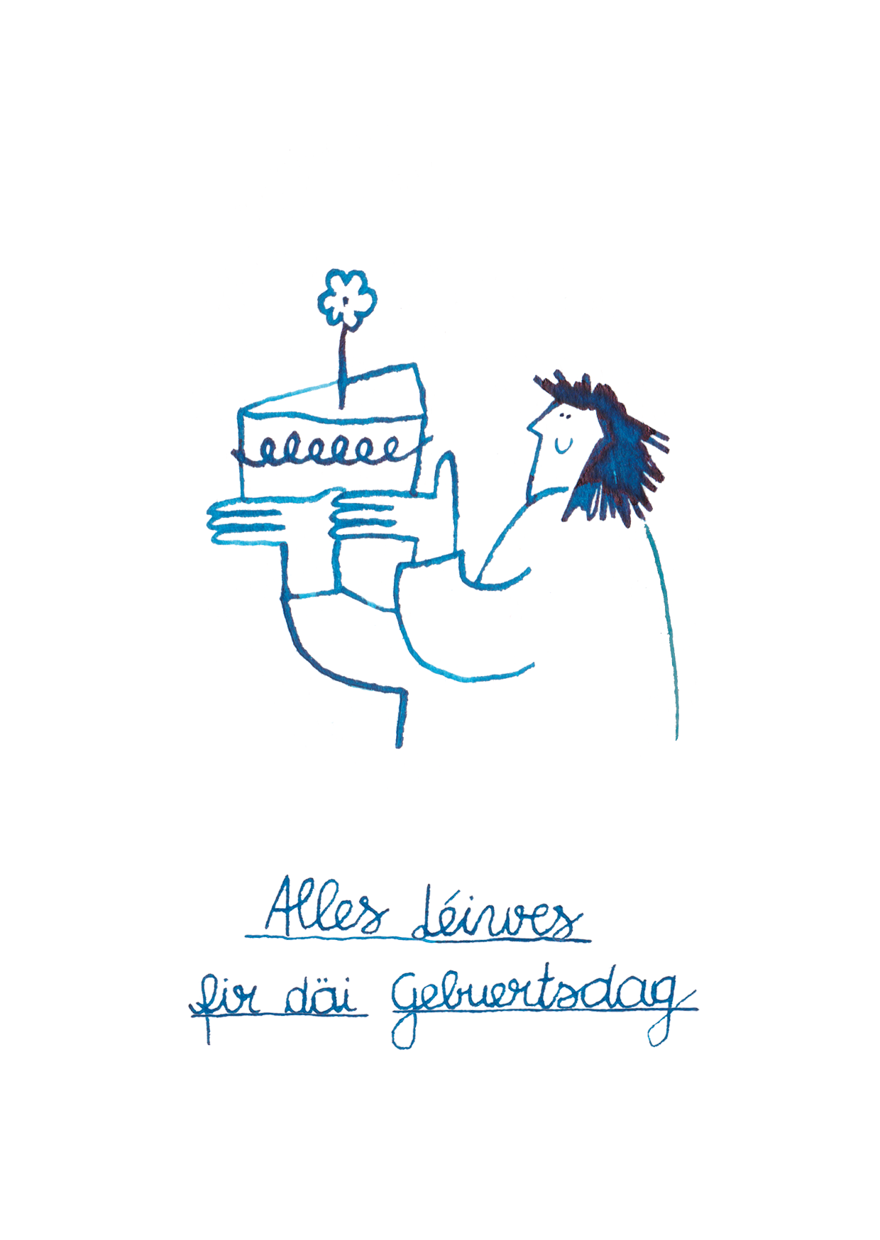 Alles Léiwes fir däi Gebuertsdag